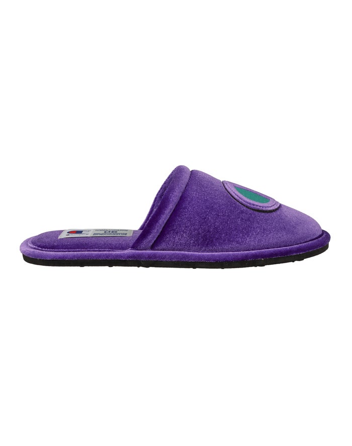 Champion Slippers Dames - Paars - Sleepover Velvet ( 105746-DCL )